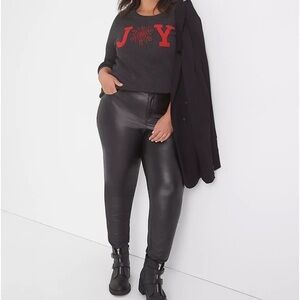 Lane Bryant Classic Long-Sleeve Joy Jacquard Sweatersoze 14/16